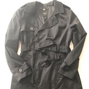 Bebe black trench